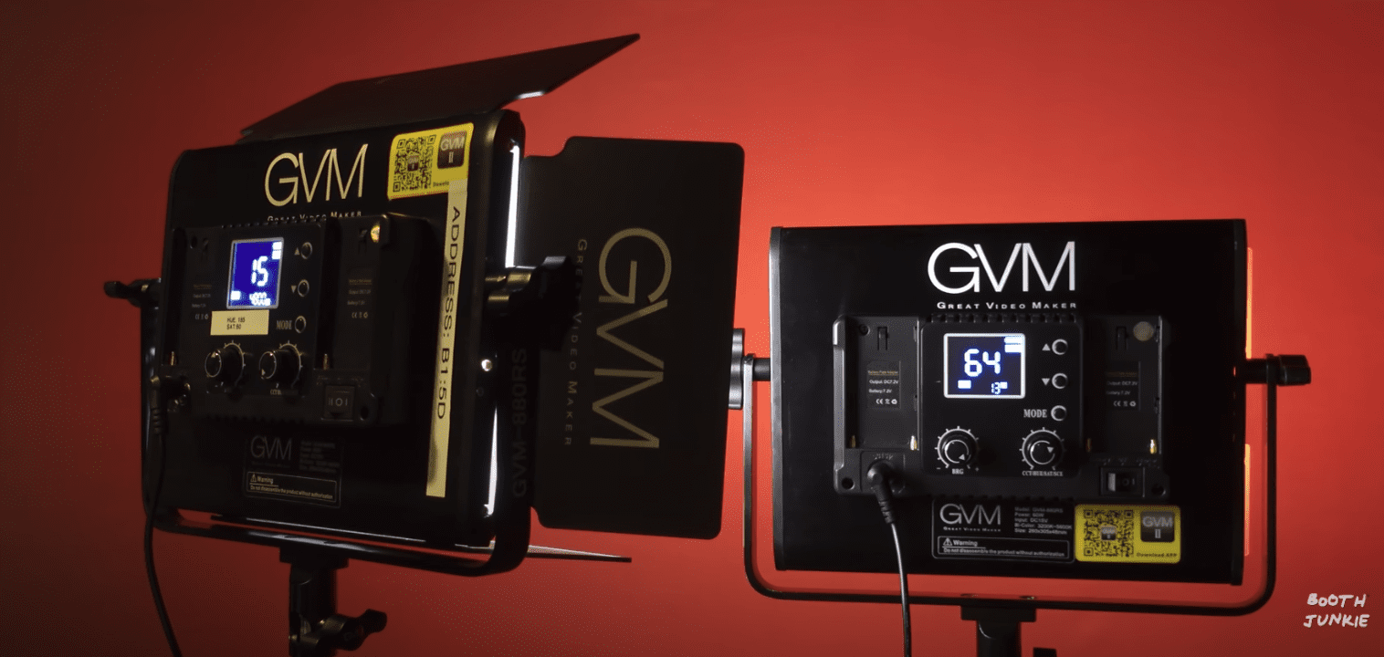 GVM 880 RS Multifunction LED Light Kit lights Video and Film Lighting